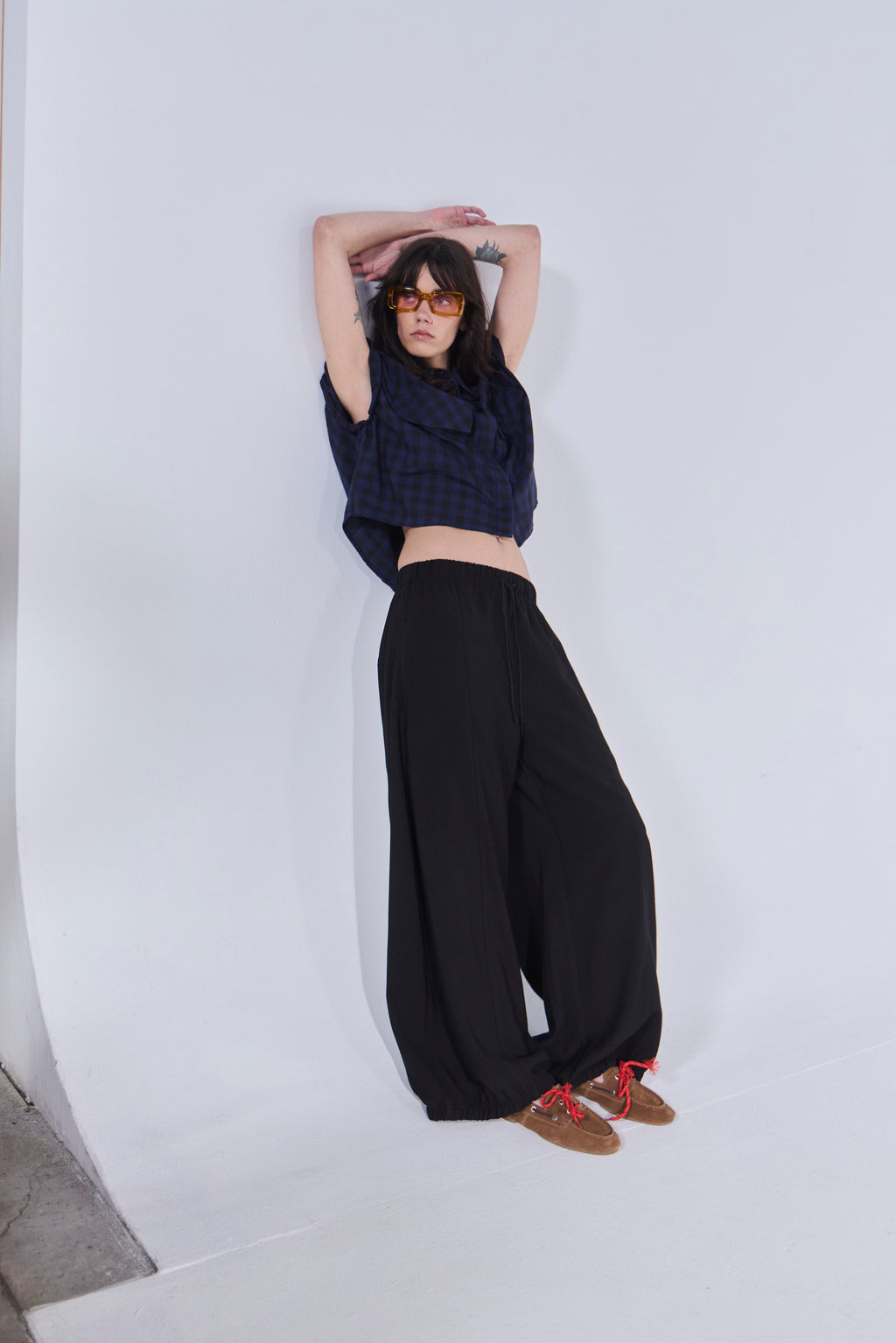 Pantalón Rivage Tencel Negro