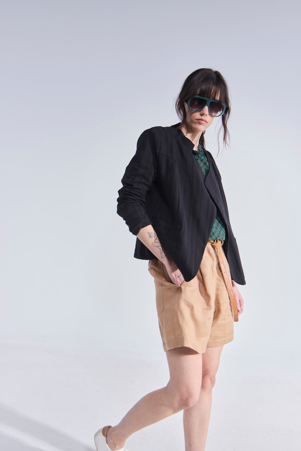 Blazer Envol Algodón Negro