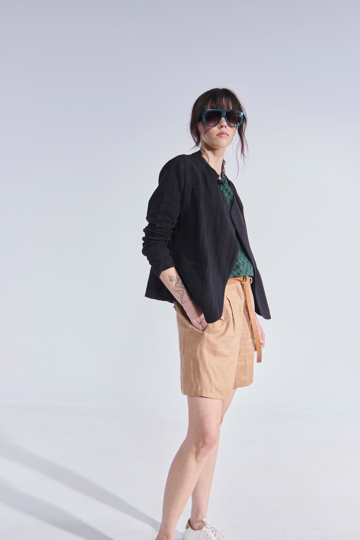 Blazer Envol Algodón Negro