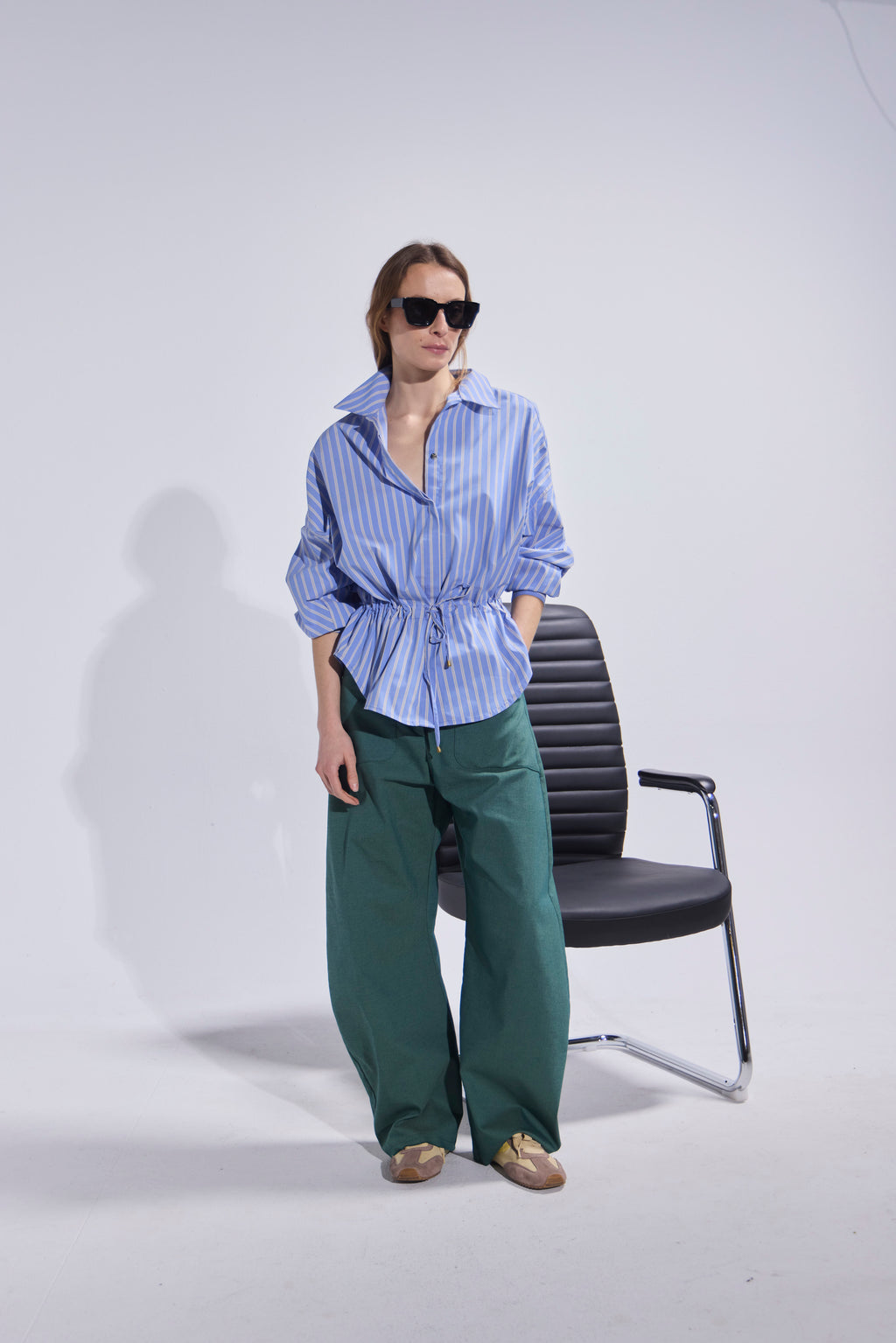 Pantalón Vienne Algodón Verde
