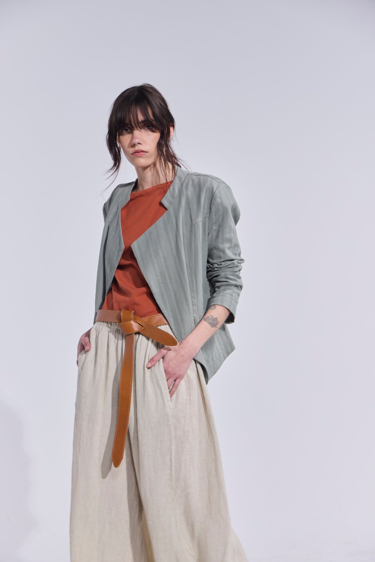 Blazer Envol Algodón Verde