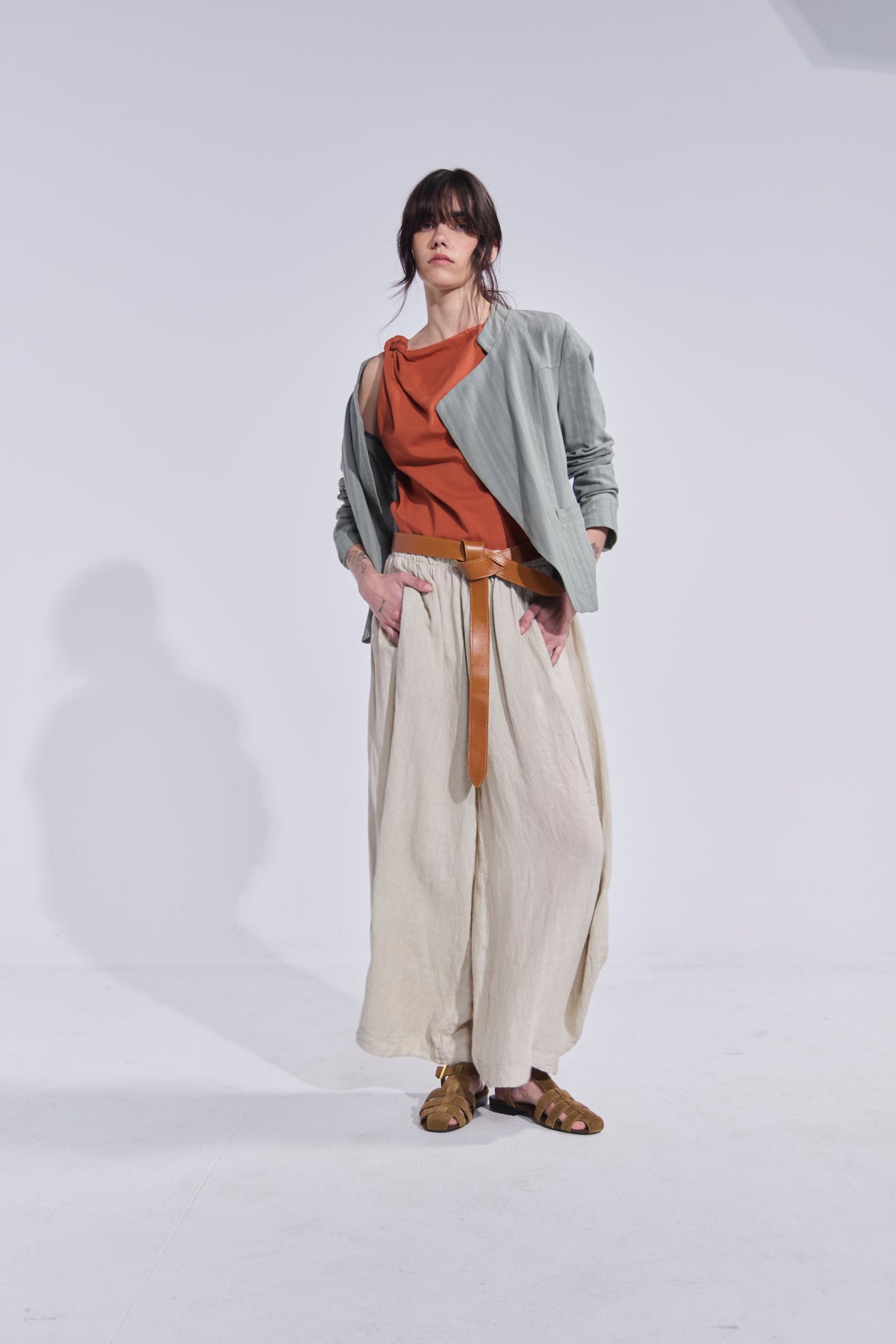 Blazer Envol Algodón Verde