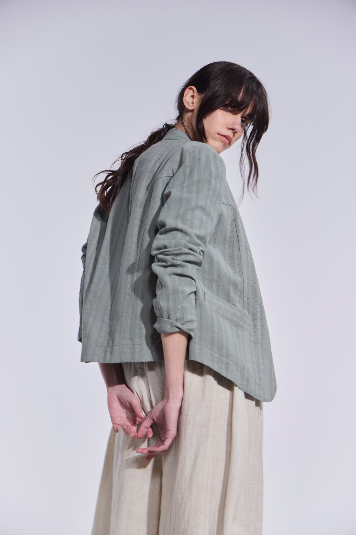 Blazer Envol Algodón Verde