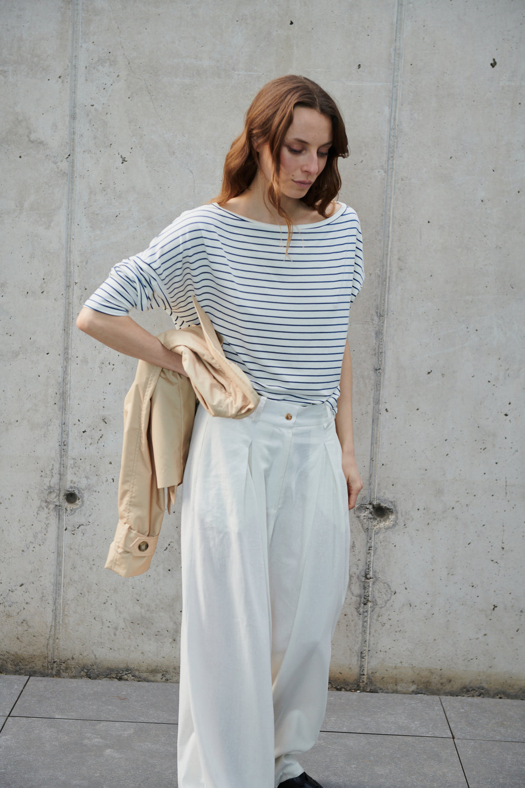 Pantalón Funke Lino Crudo