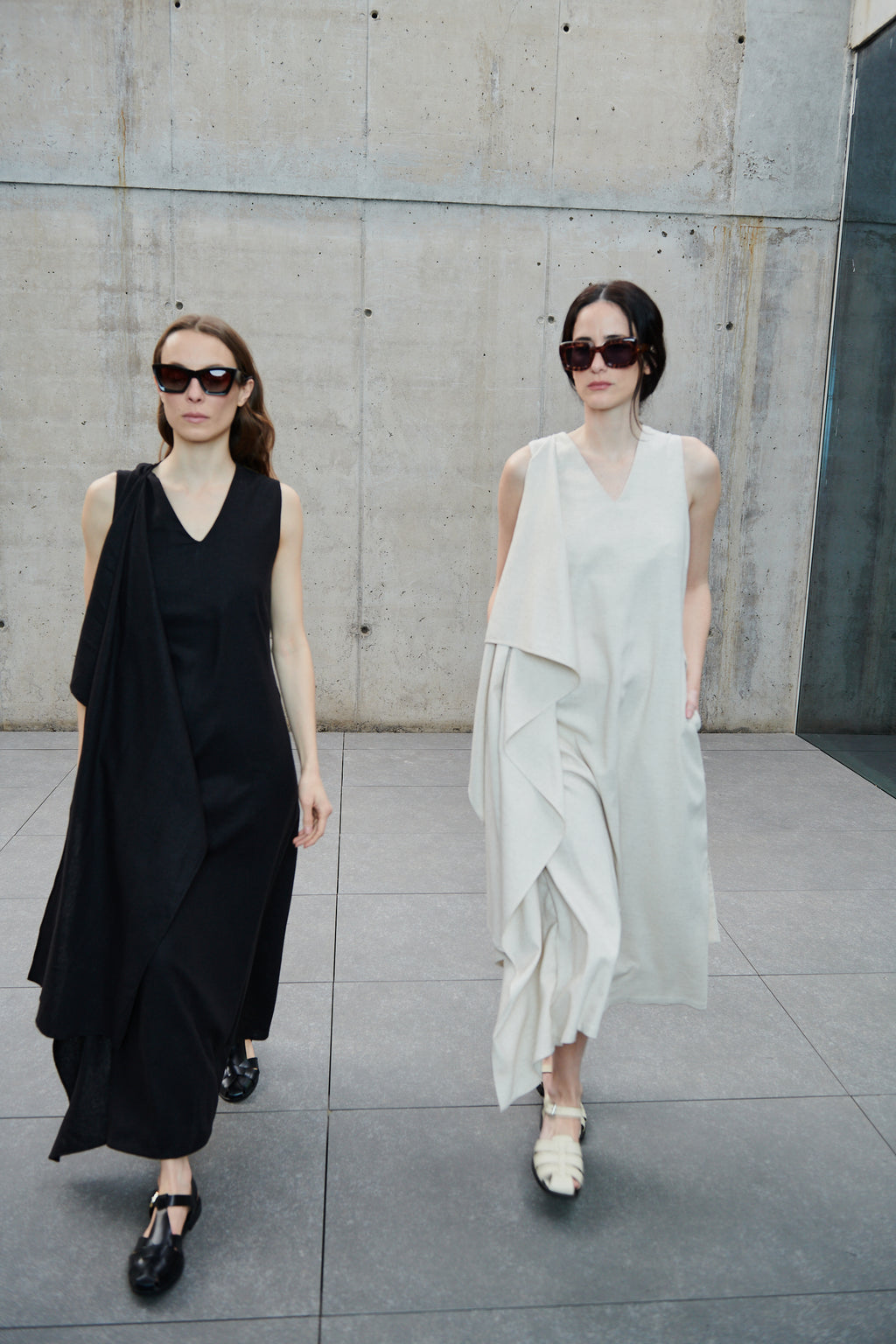 Vestido Girac Lino Natural