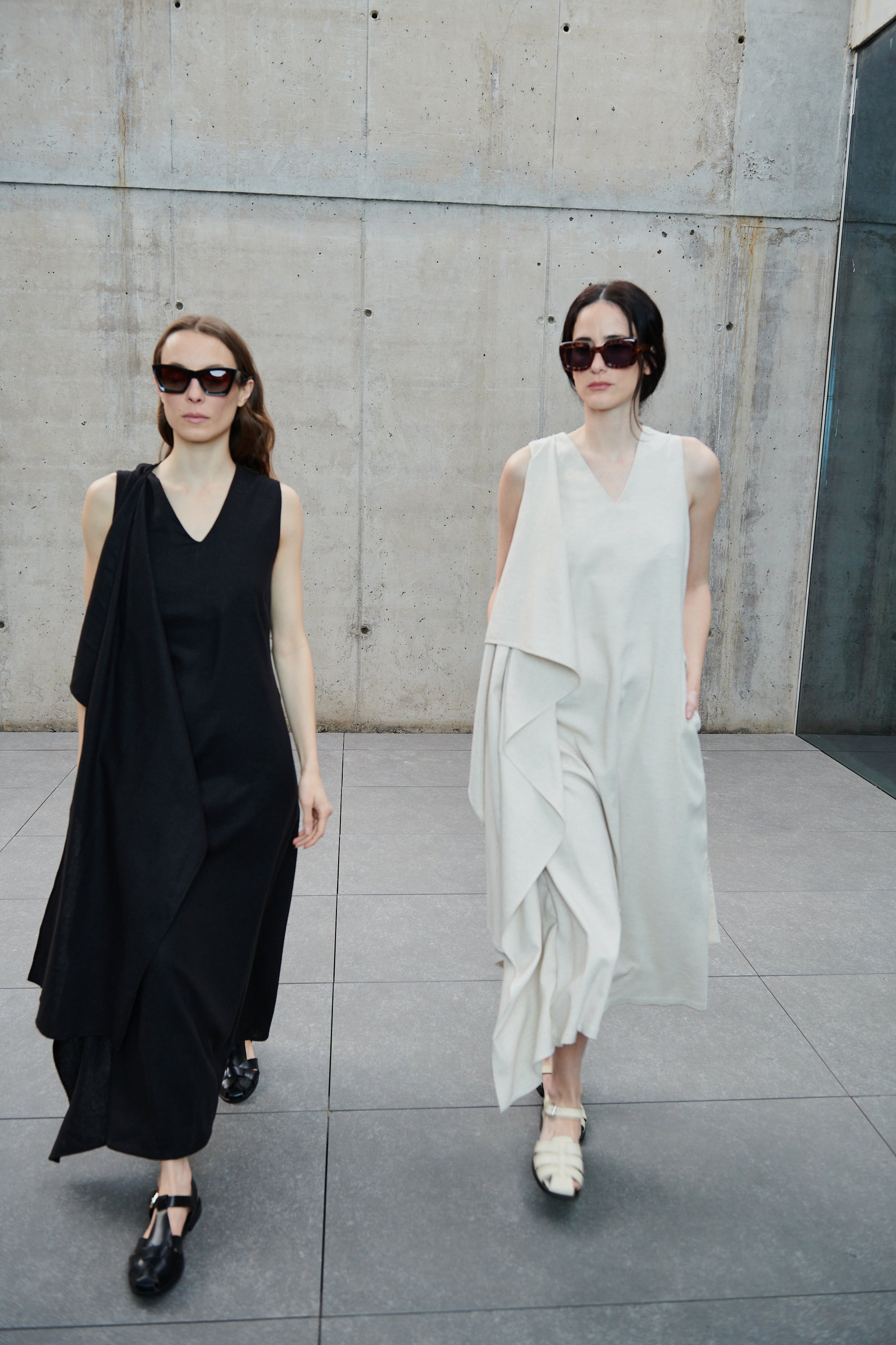 Vestido Girac Lino Natural