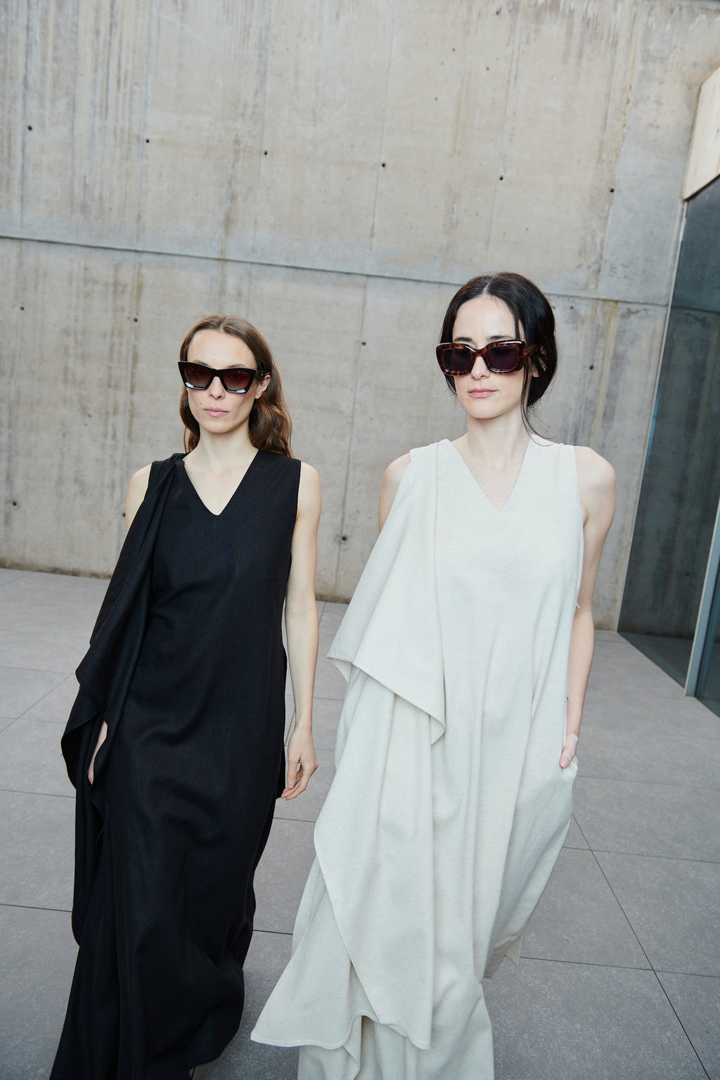 Vestido Girac Lino Natural