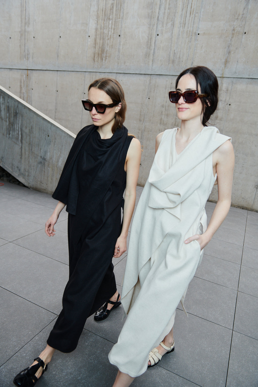 Vestido Girac Lino Natural