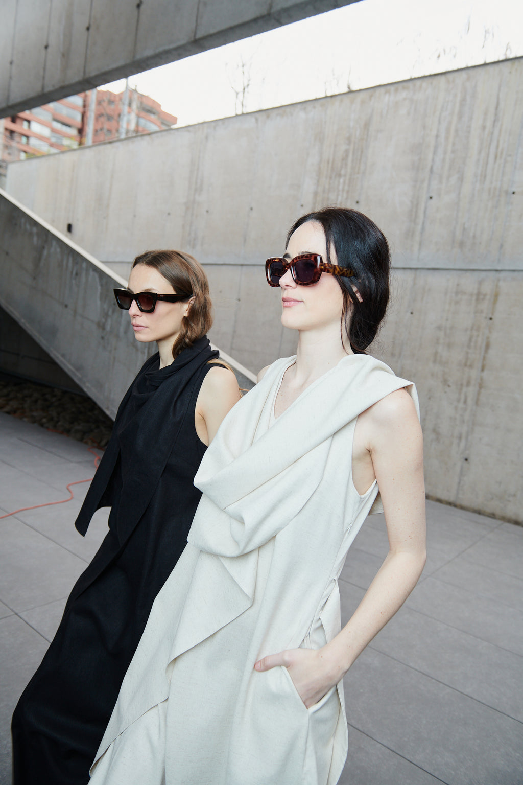 Vestido Girac Lino Natural