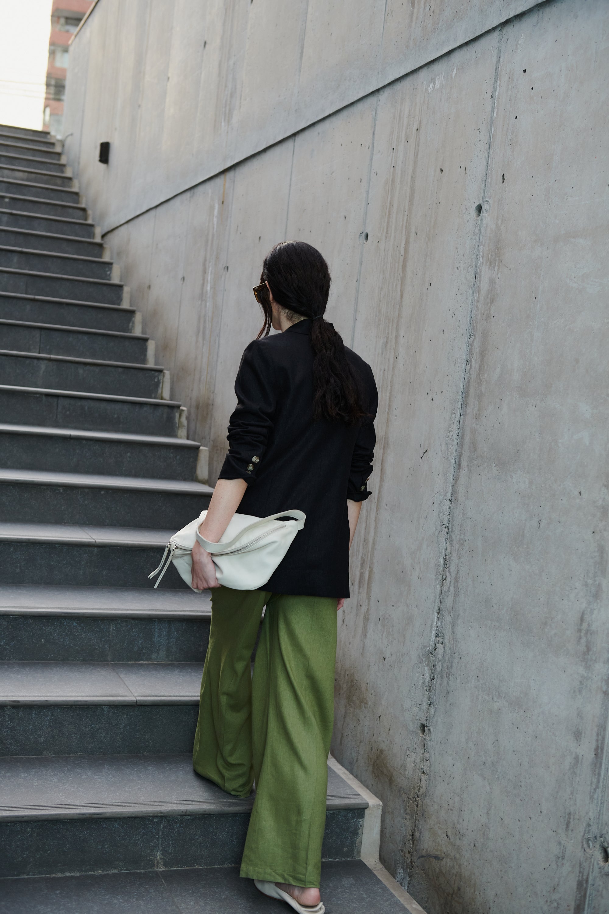 Blazer Hatai Lino Negro