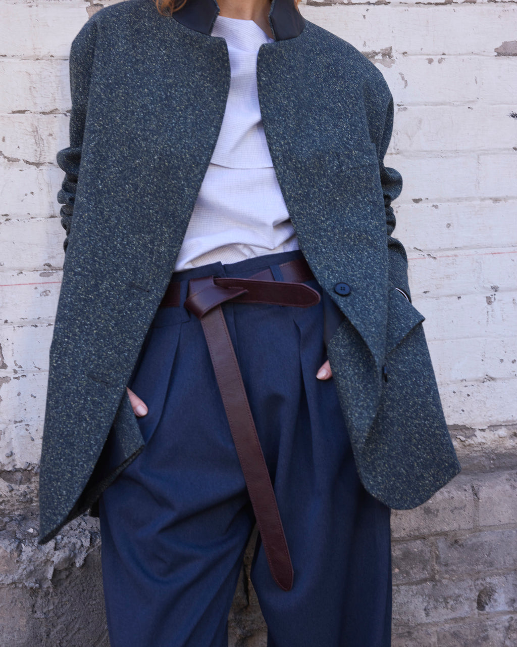 Pantalon Dahlia Espiga Azul (Pre-Order)