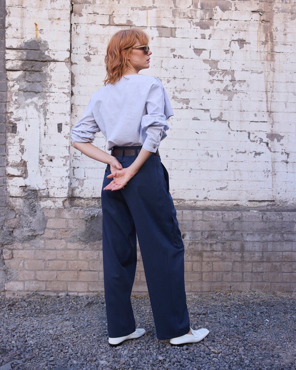 Pantalon Dahlia Espiga Azul (Pre-Order)