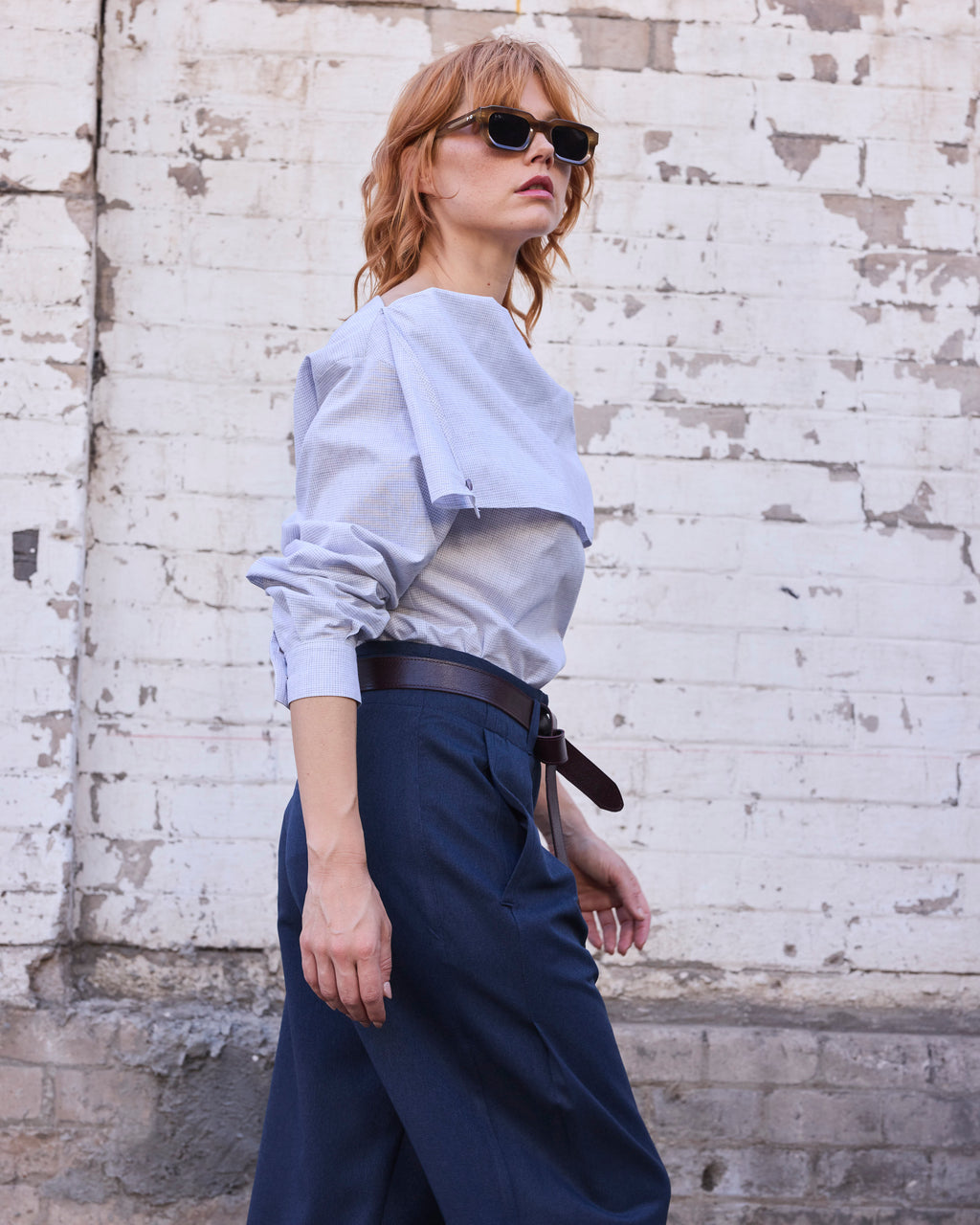 Pantalon Dahlia Espiga Azul (Pre-Order)