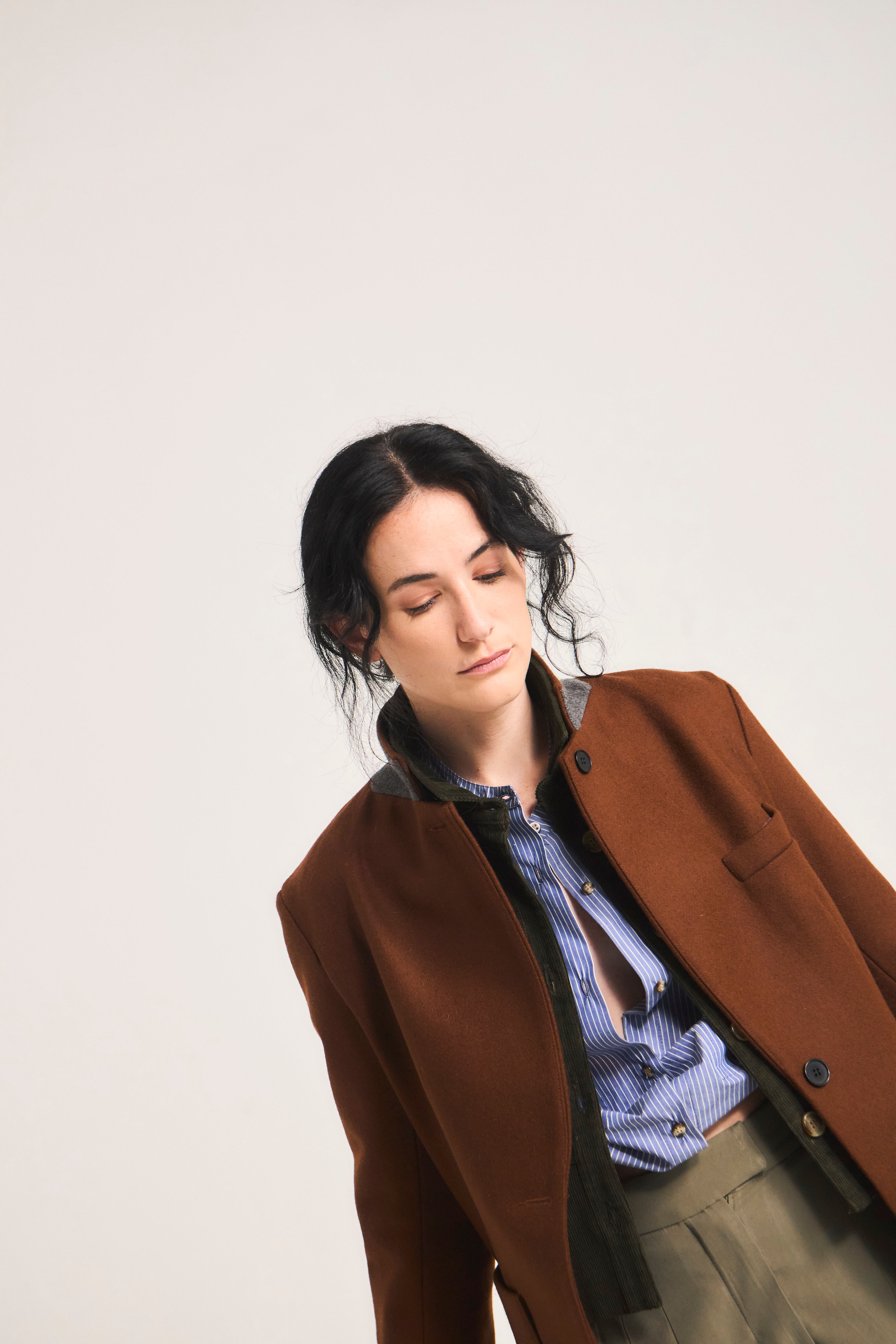 Blazer Mirarge Lana Café