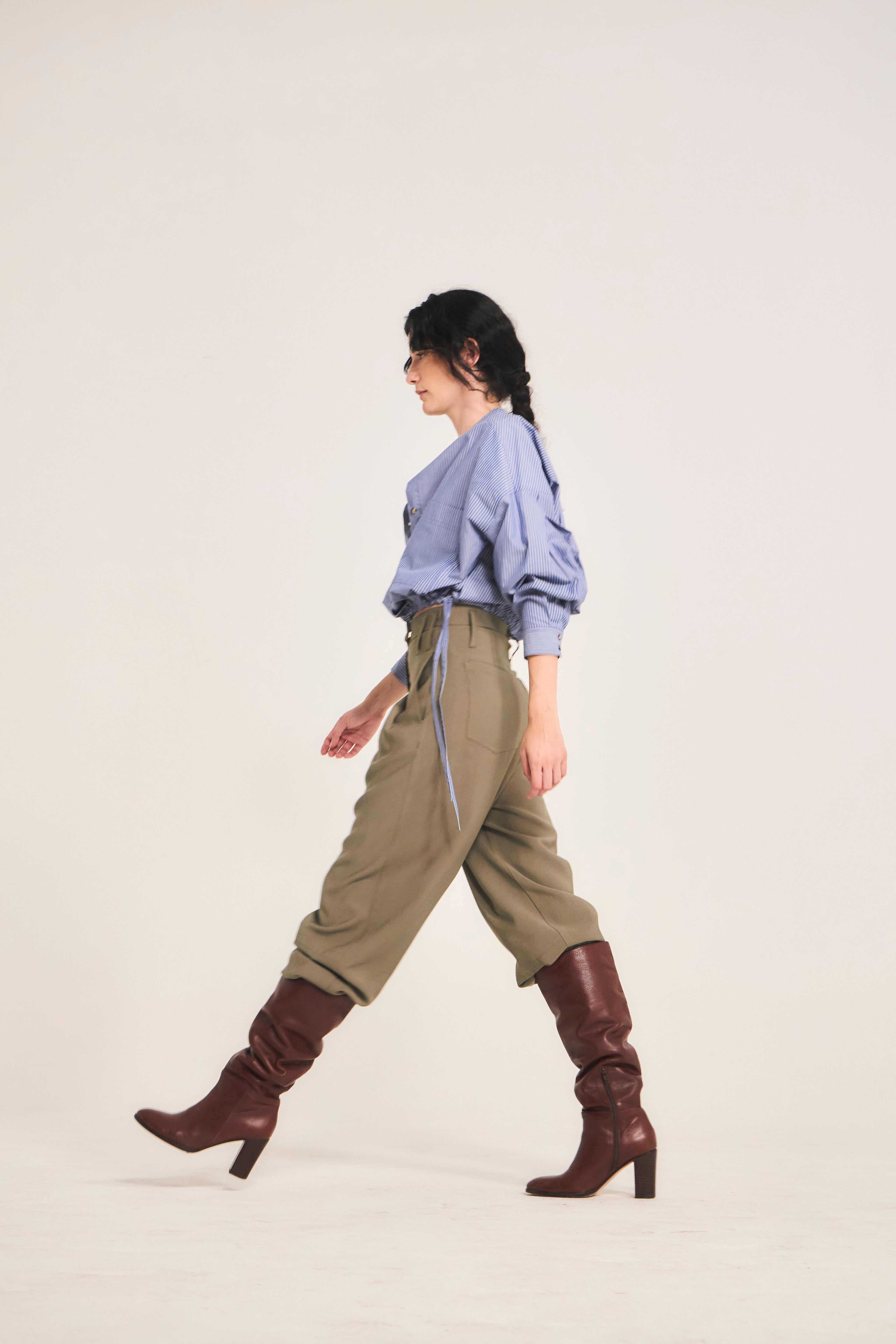 Pantalón Chaine Cupro Verde