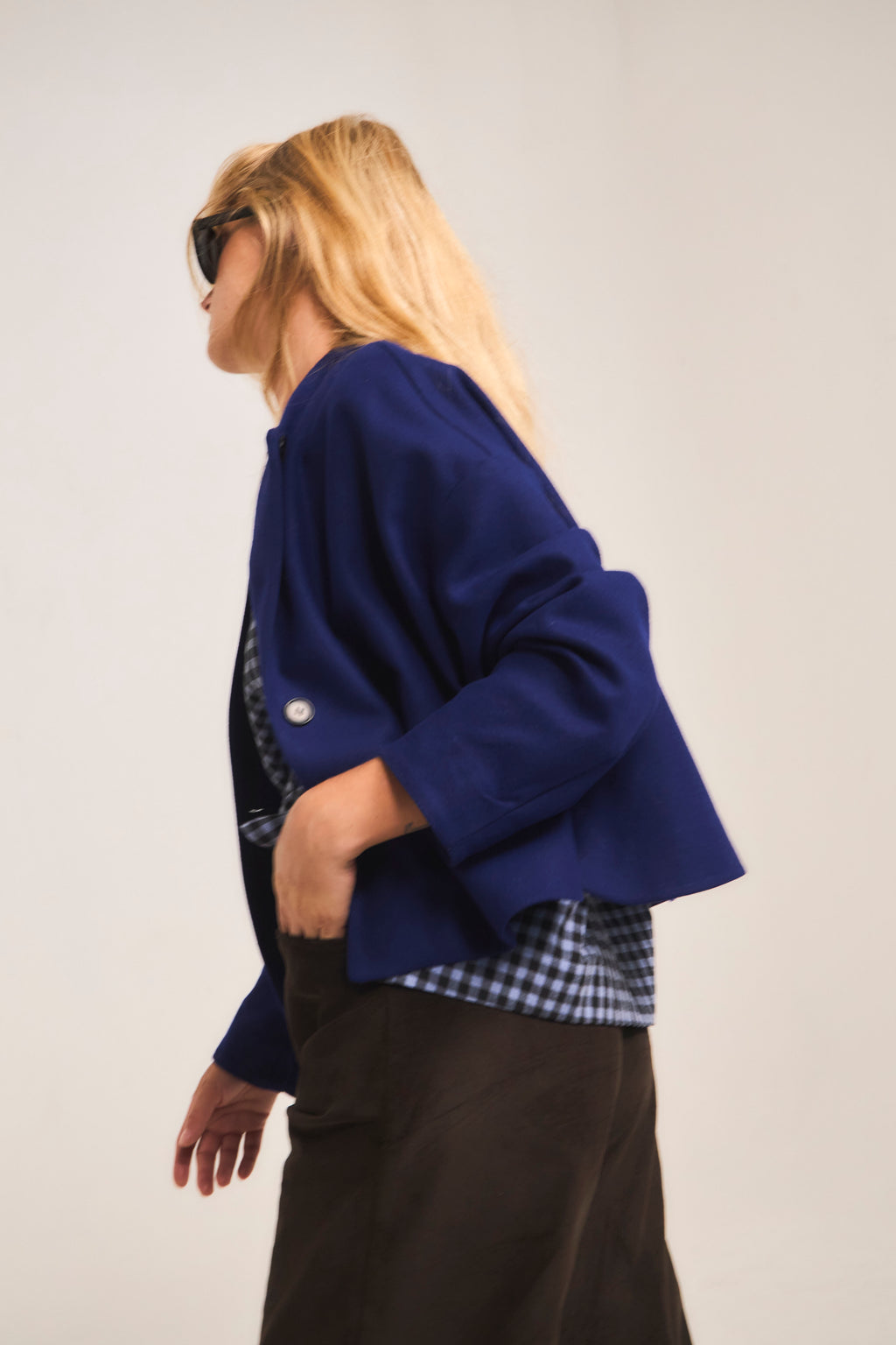 Cropped Jacket Tenir Lapis Lazuli