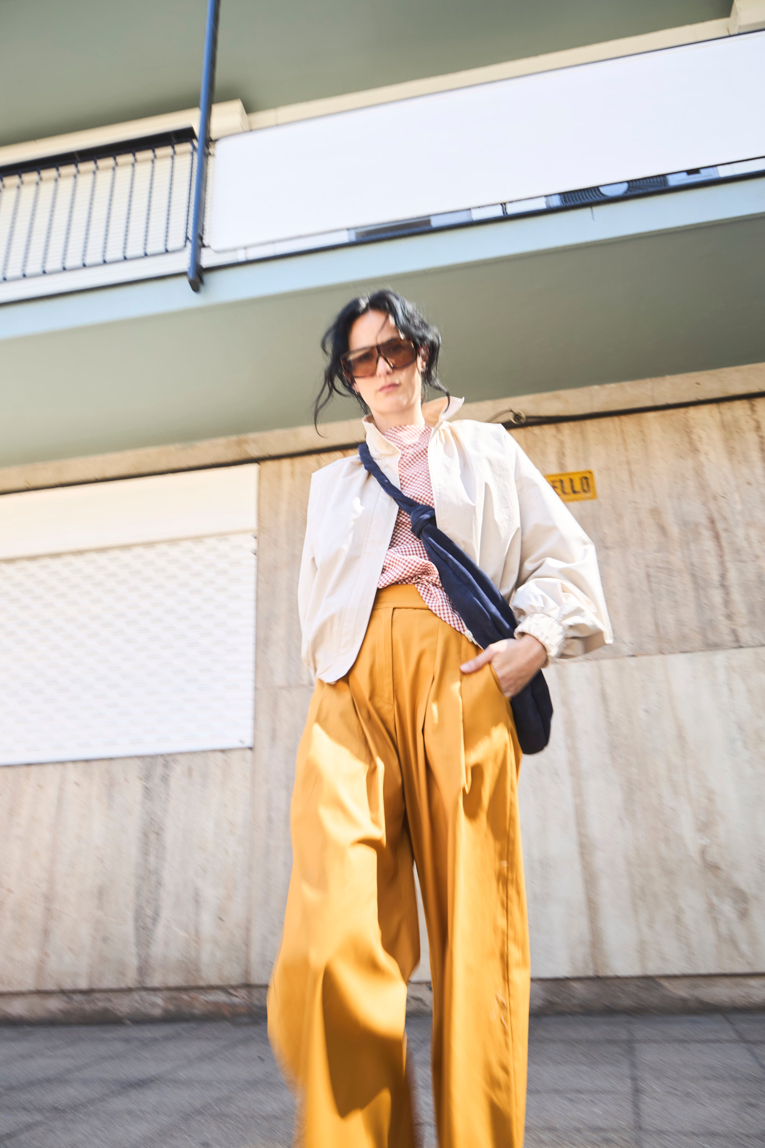 Pantalón Charge Algodón Mostaza