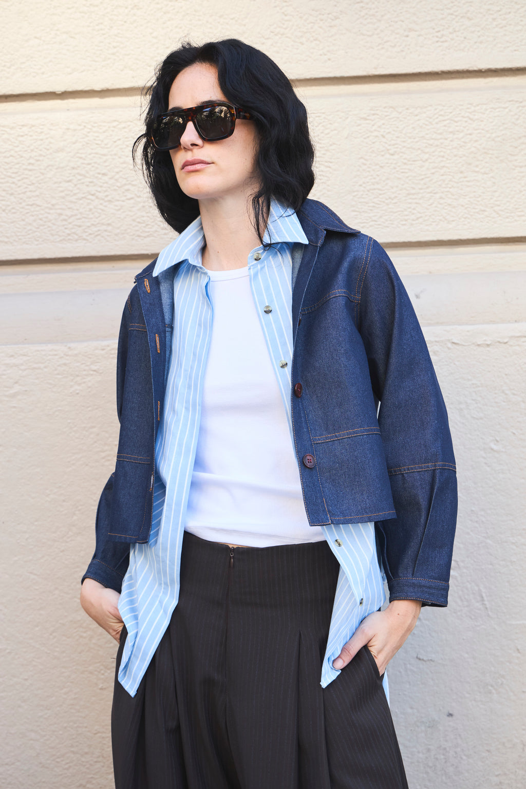 Chaqueta Porter Denim Azul