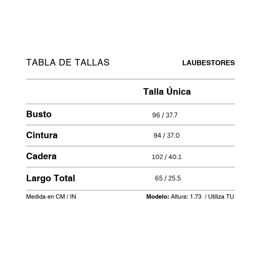 Tabla de tallas Blazer Sin Mangas Foulard 100% Lino Verde
