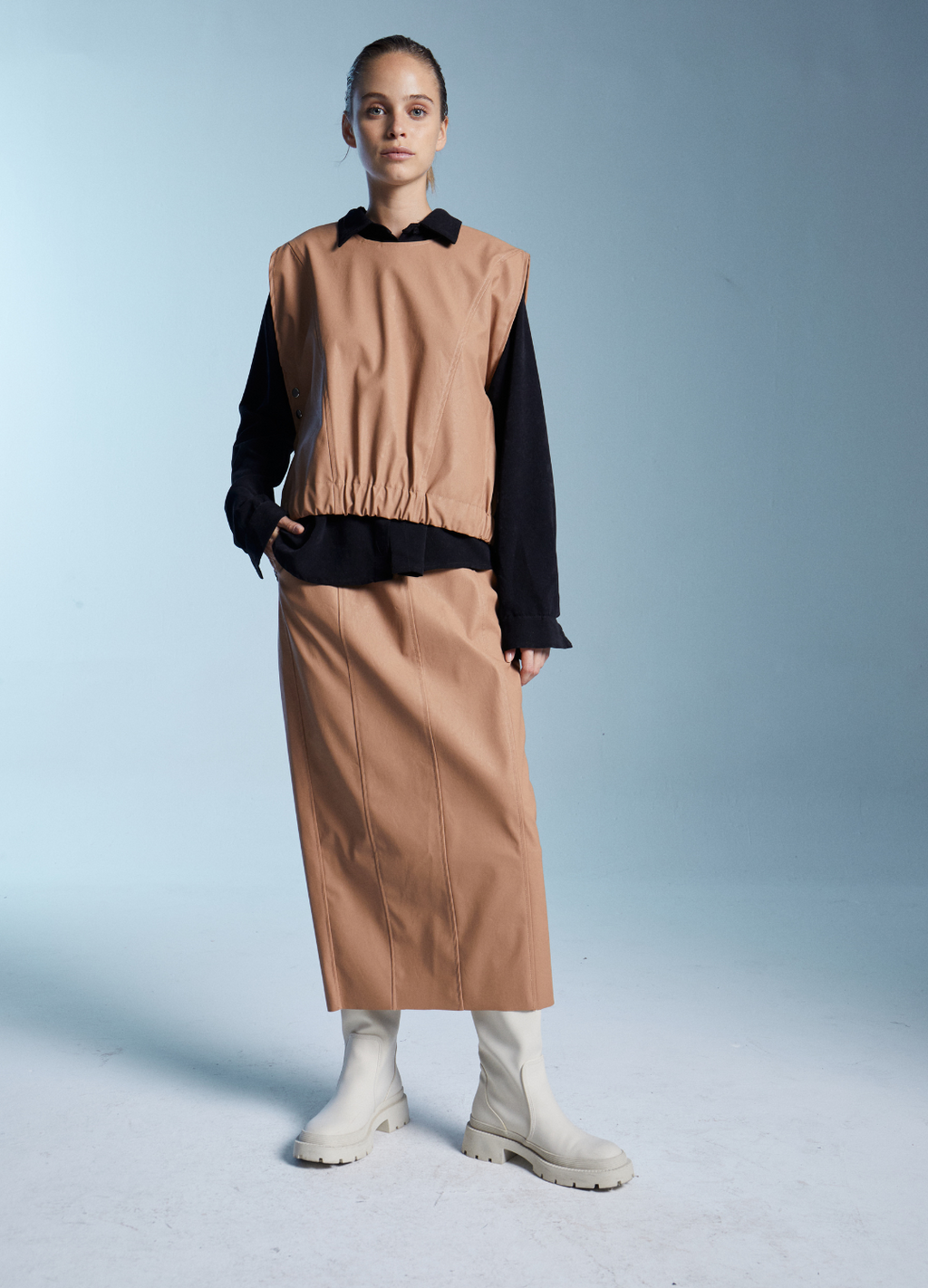 Top Manan Ecocuero Camel