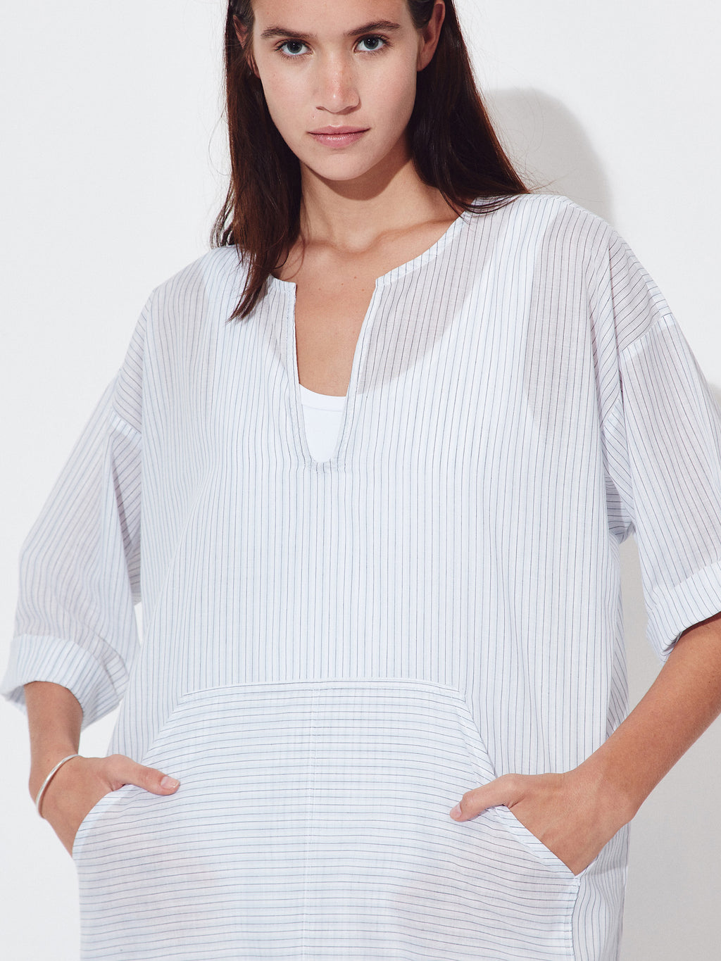 Vestido Elvira Algodón Listado