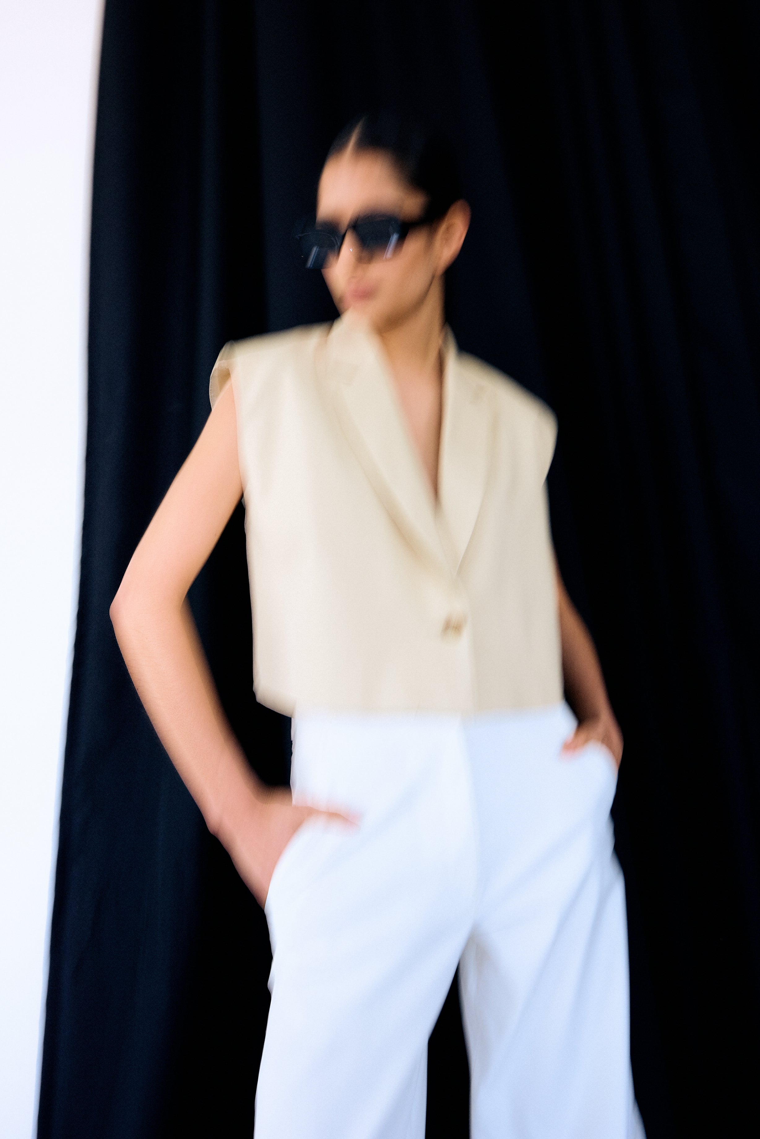 Chaqueta Sanama Beige