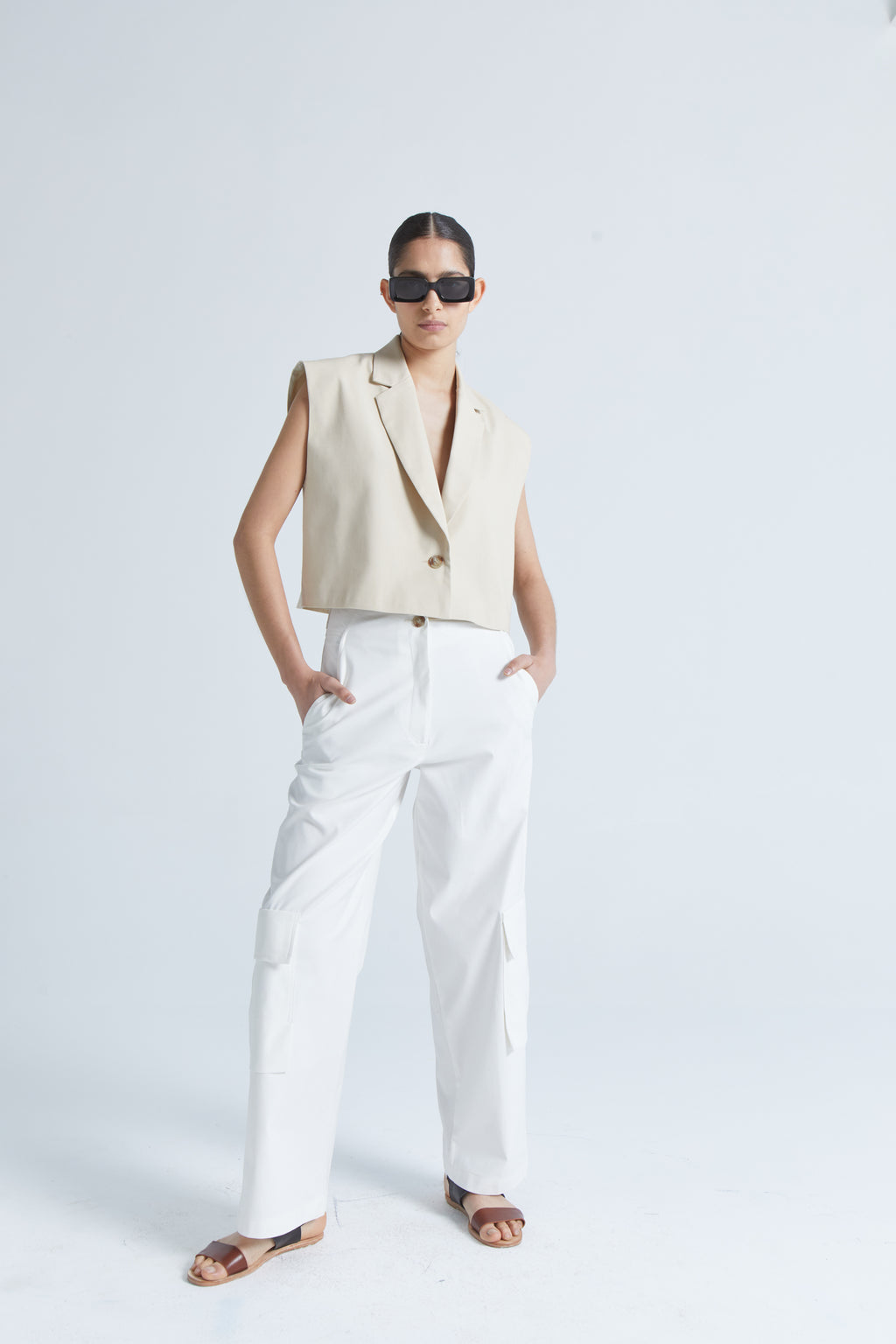 Chaqueta Sanama Beige