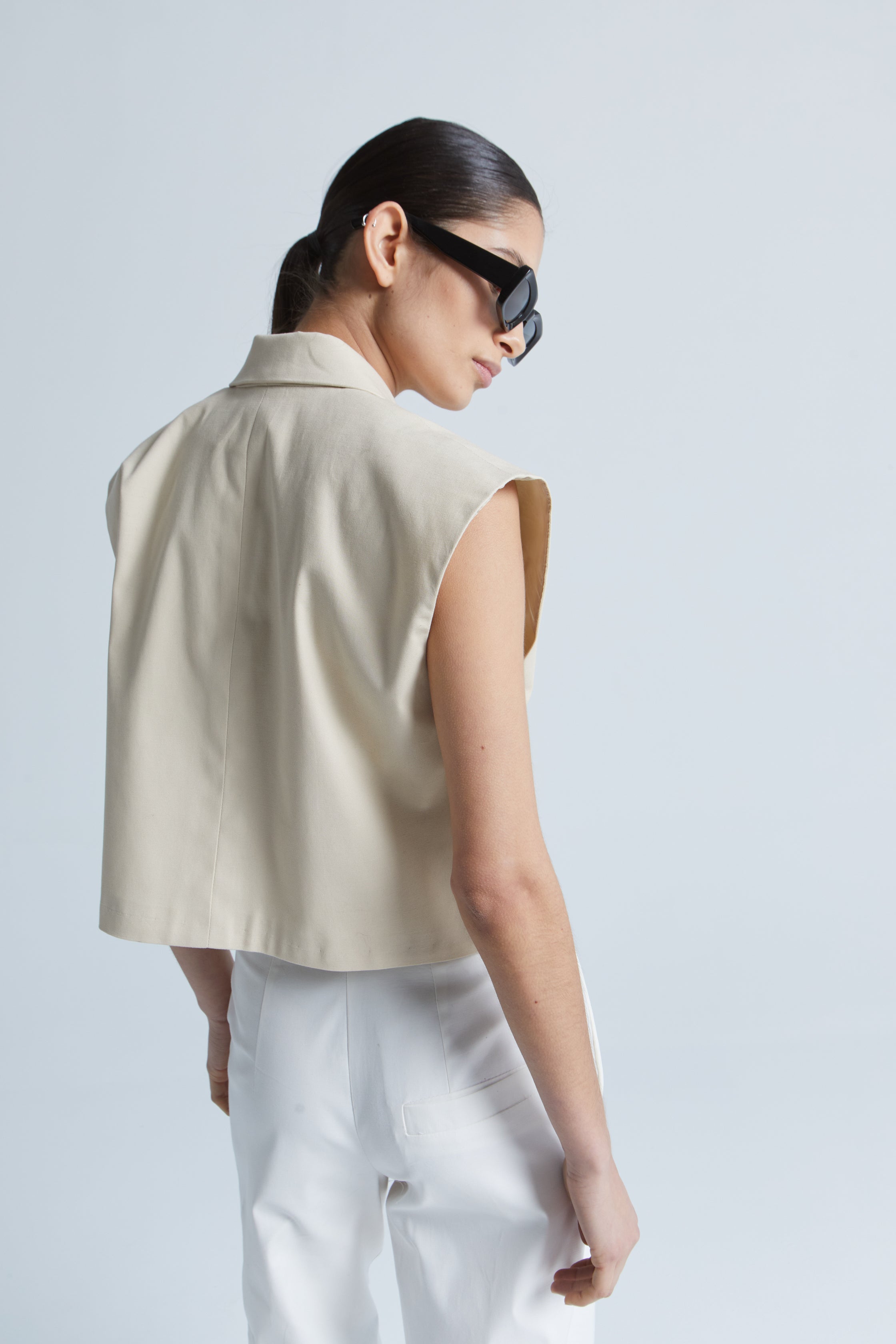 Chaqueta Sanama Beige