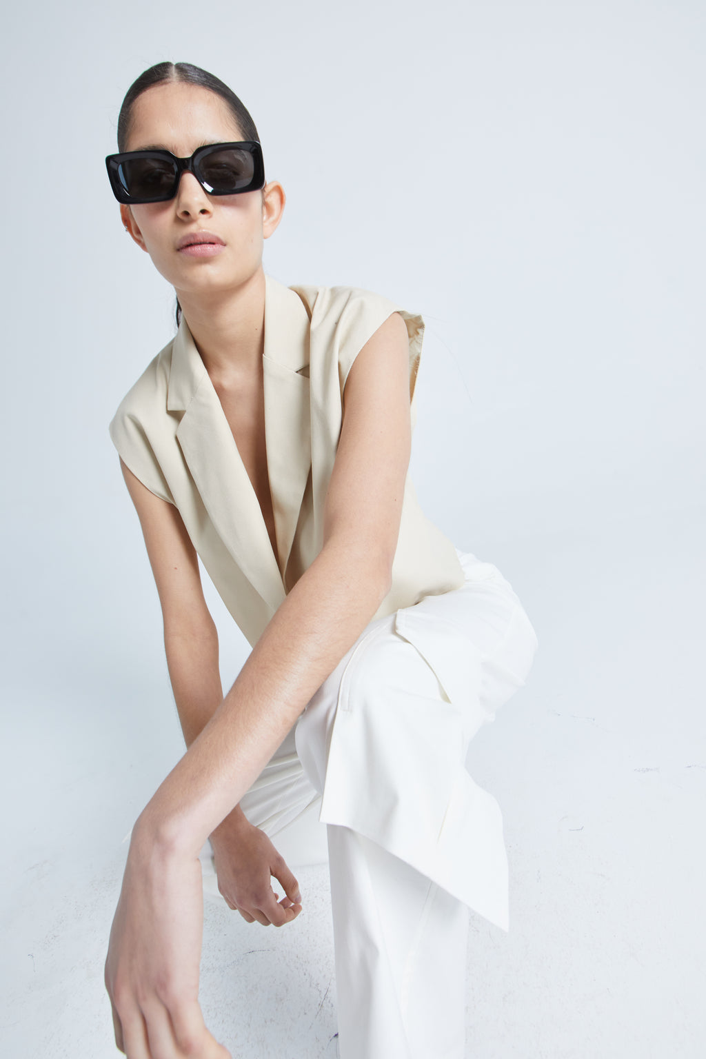 Chaqueta Sanama Beige