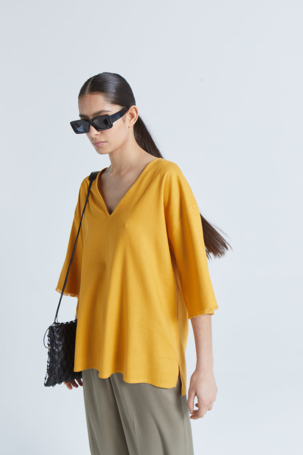 Polera Aditi Amarillo