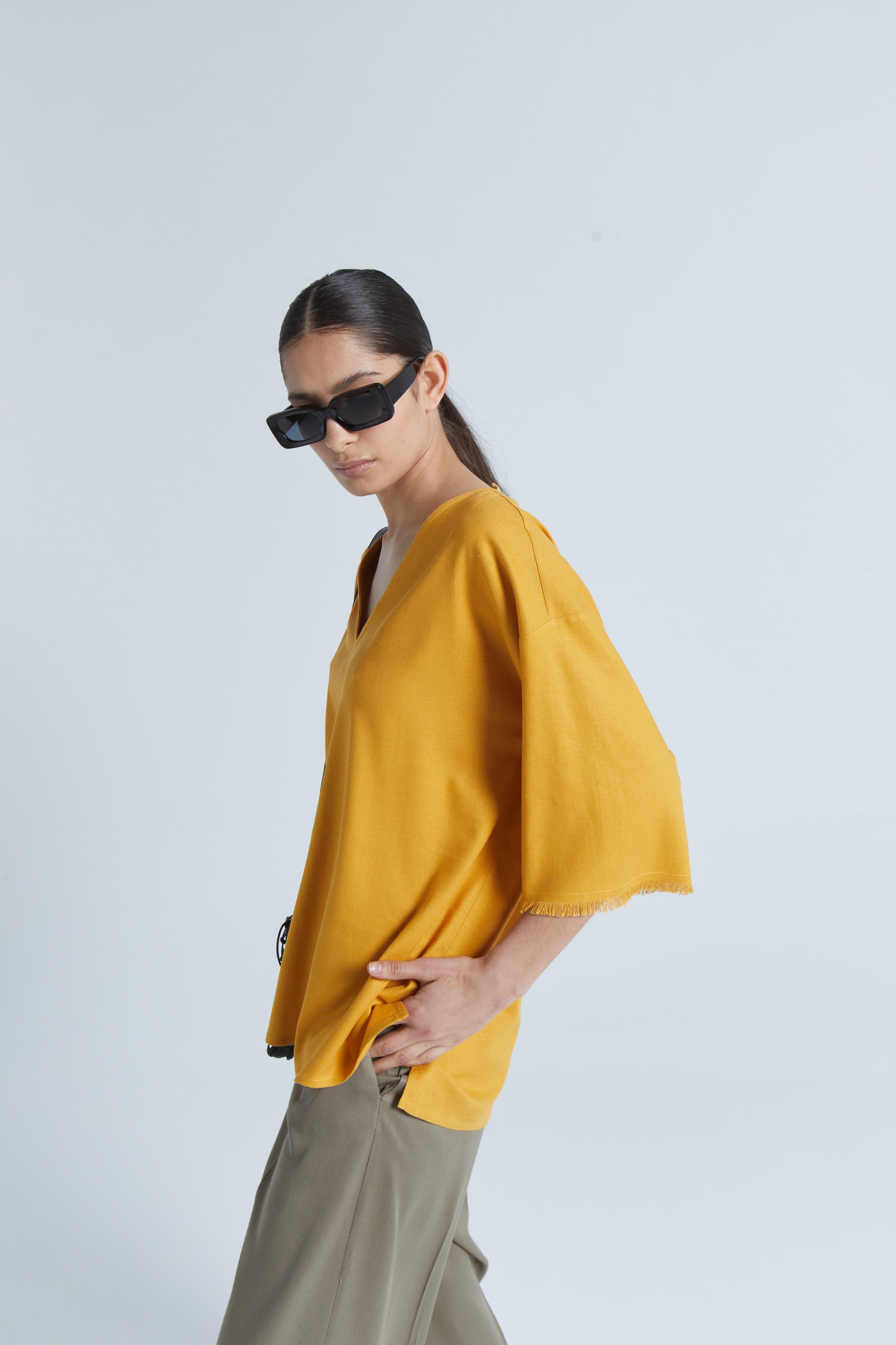 Polera Aditi Amarillo