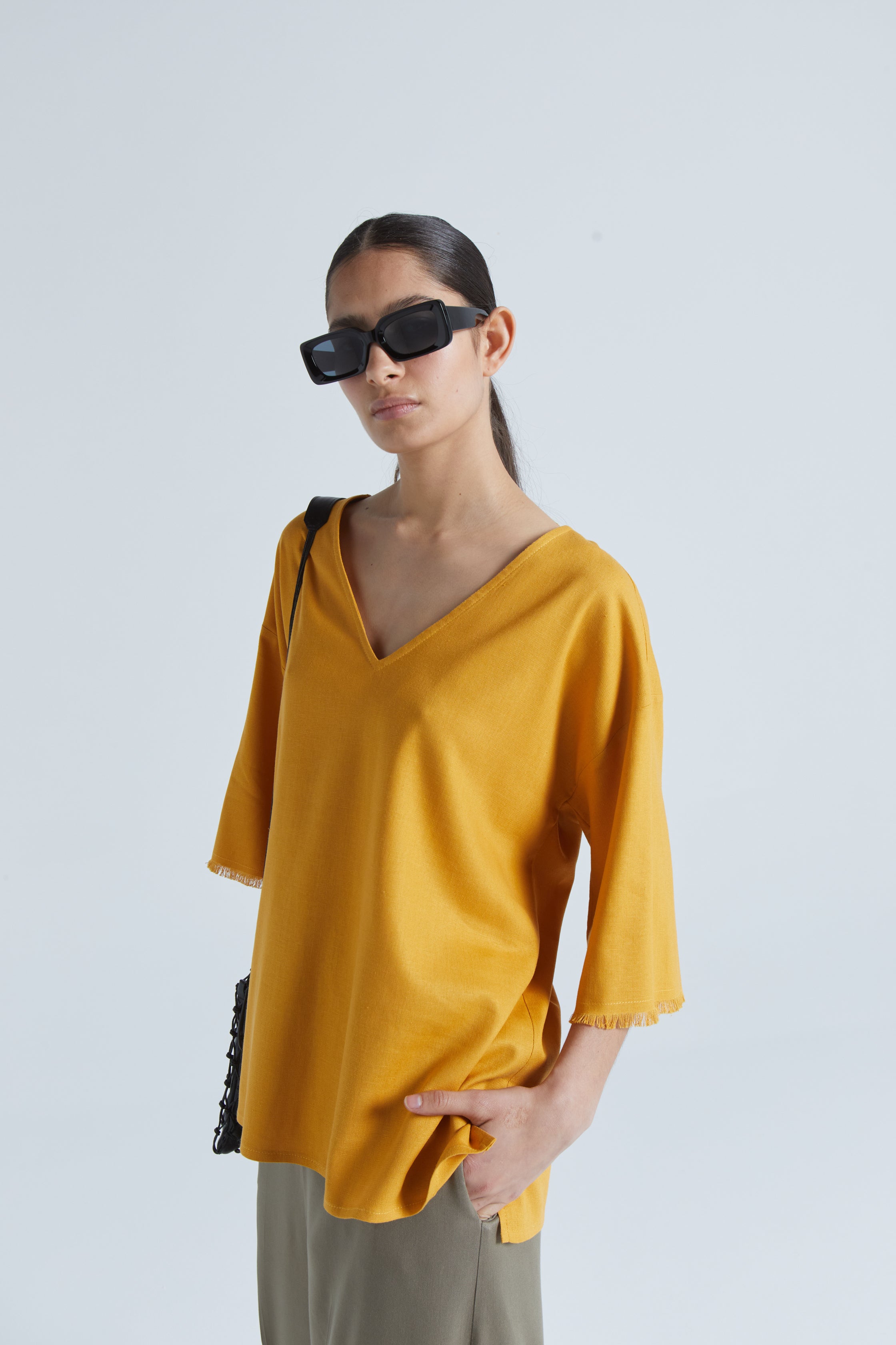 Polera Aditi Amarillo