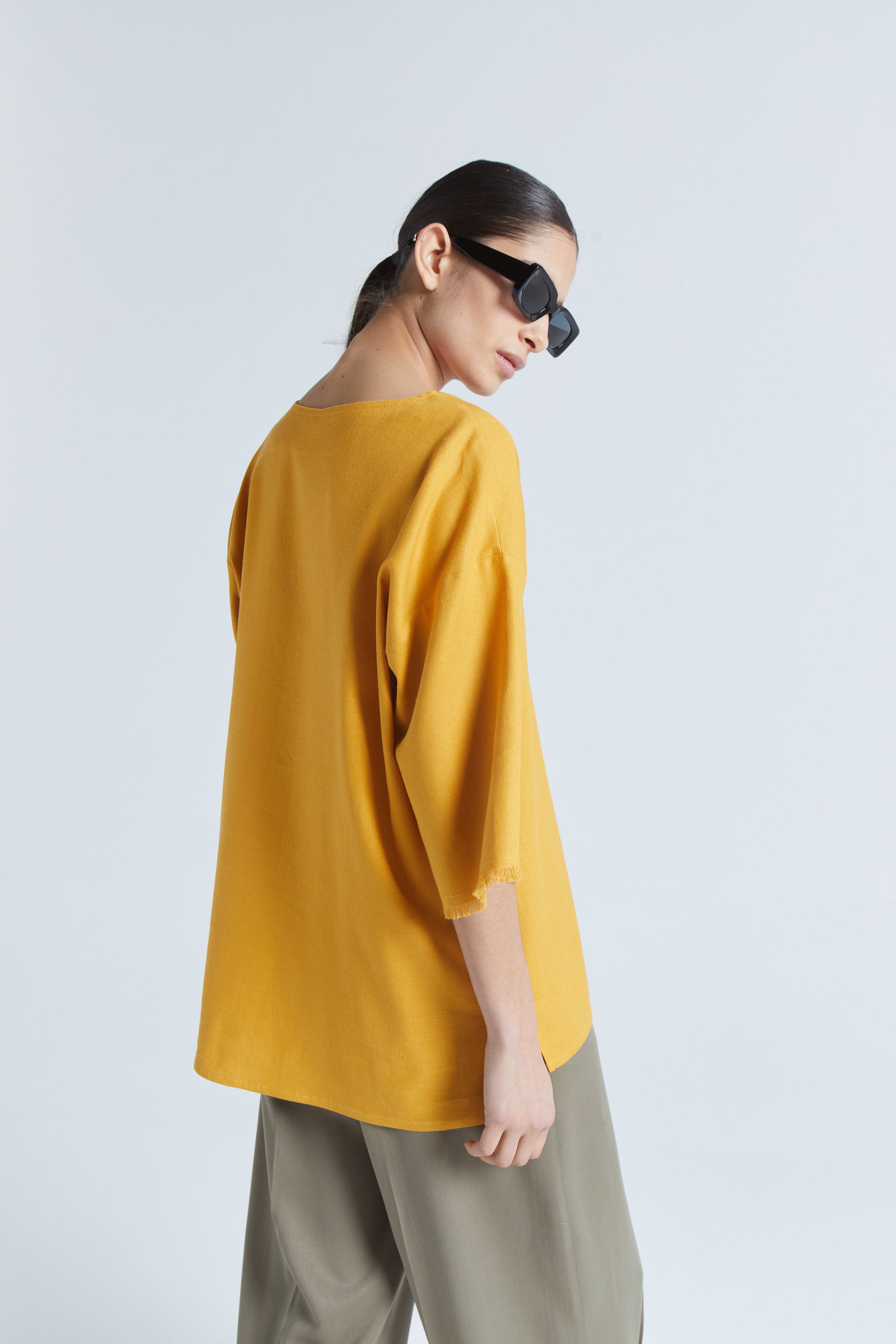 Polera Aditi Amarillo