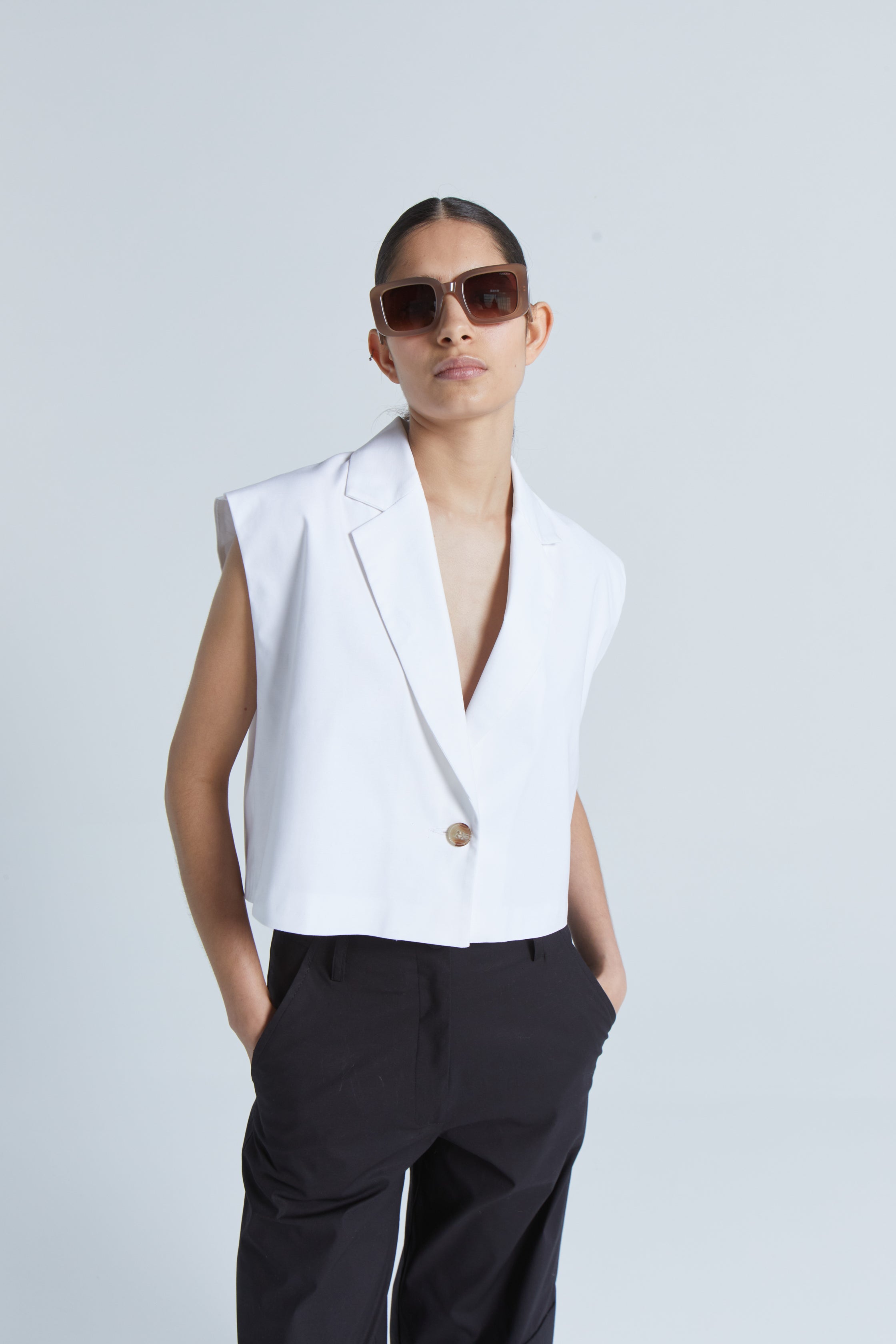 Chaqueta Sanama Blanca