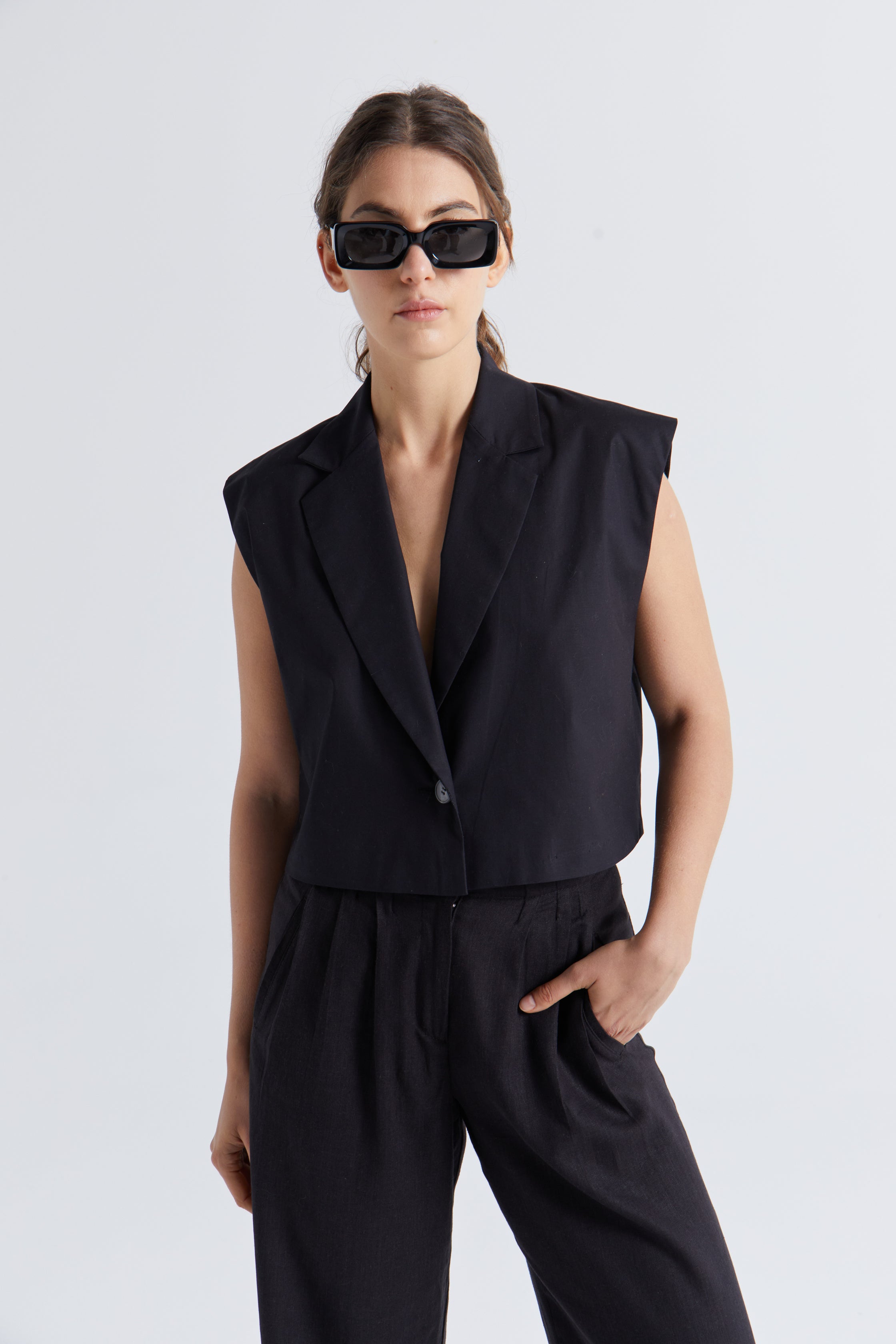 Chaqueta Sanama Negra
