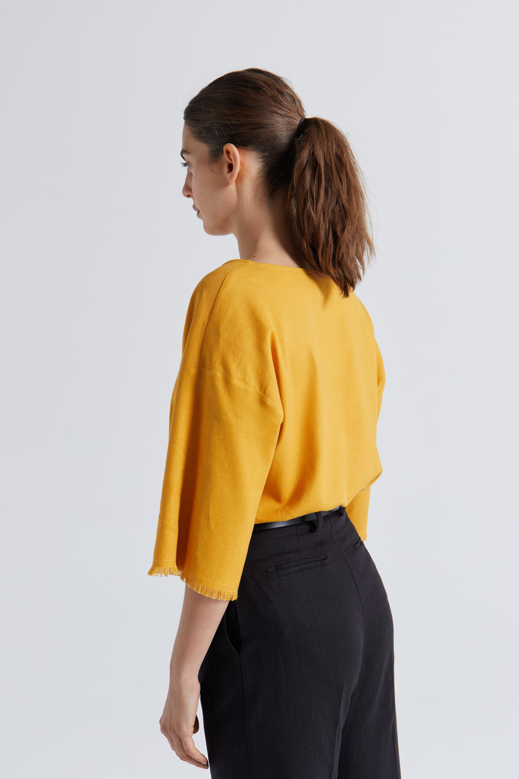 Polera Aditi Amarillo