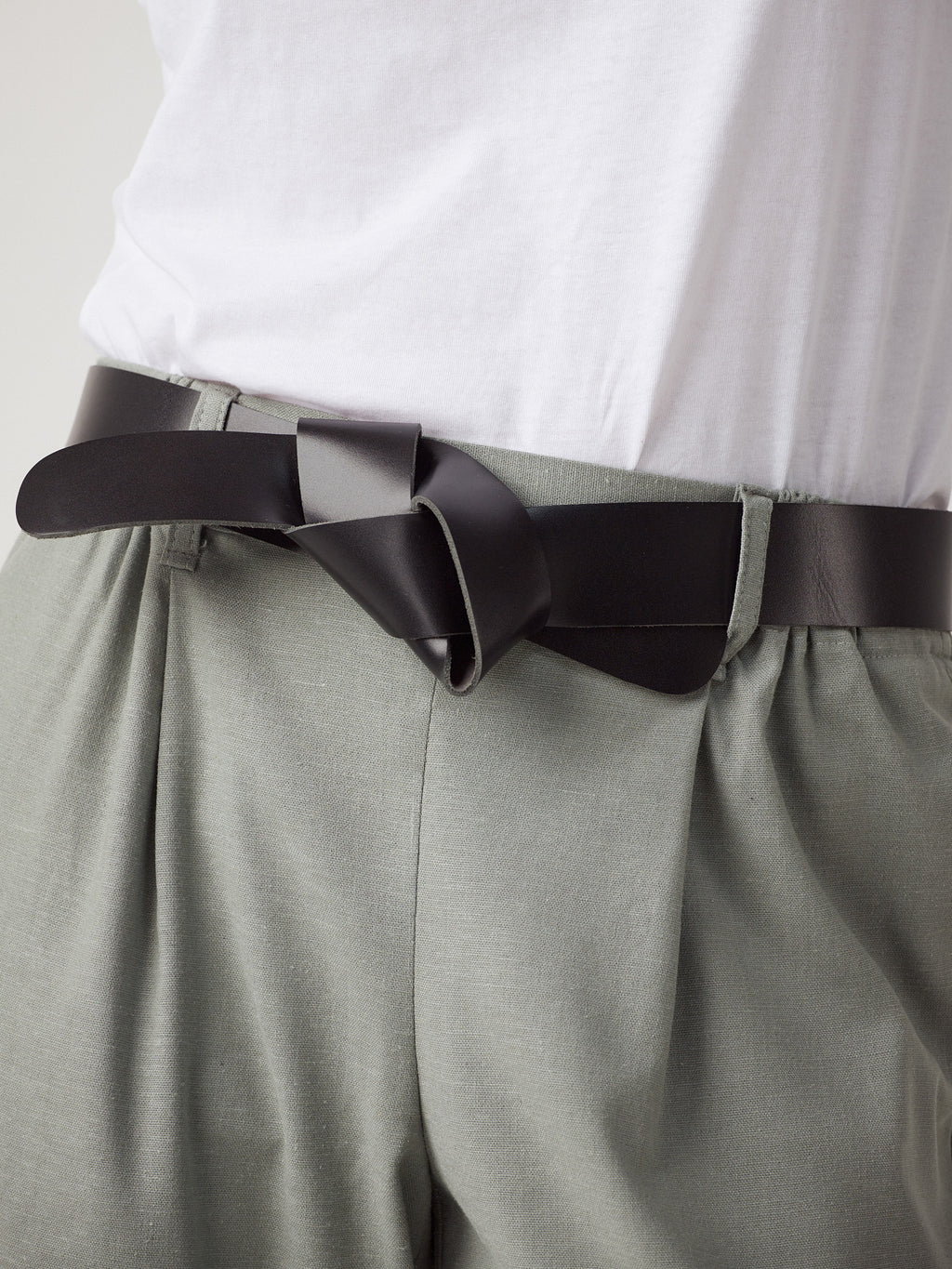 Cinturón Palmarosa Negro 100% Cuero